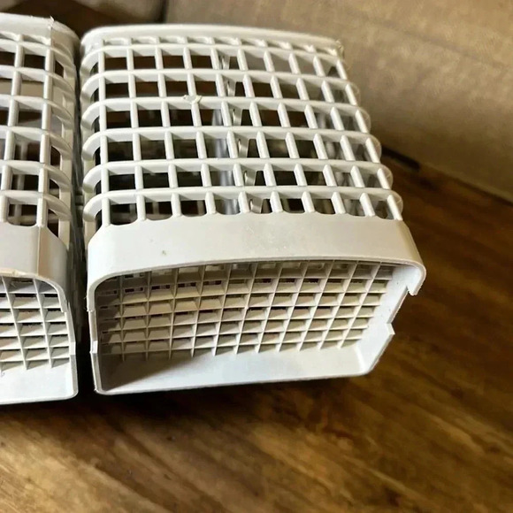 dishwasher silverware replacement tray utensil holder basket with cover gray - Picture 15 of 15